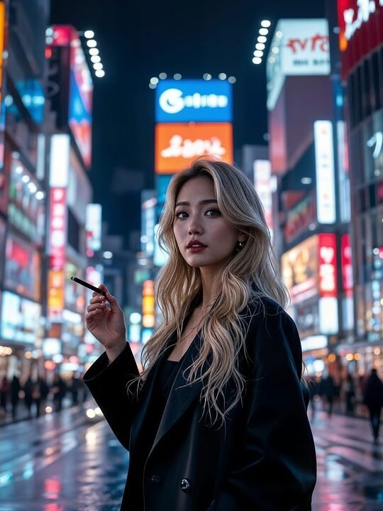 Mujer en Centro Comercial