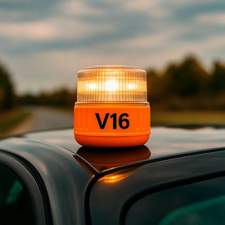 Señal V16 Obligatoria En 2026: Guía Completa Para Cumplir La Nueva Normativa Dgt